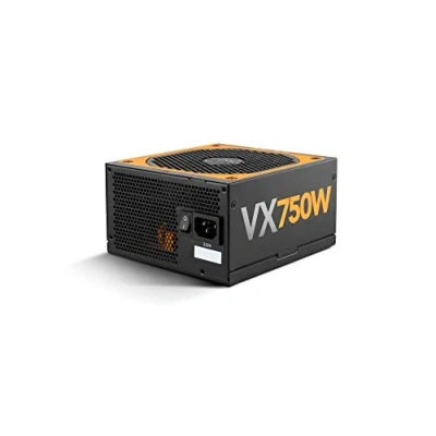 Immagine di NOX Alimentatore PC URANO VX 750W NXURVX750BZ 750W, Certificazione 80 PLUS Bronze, ventola da 140 mm è control PMW, cavo piatto extra lungo, nero