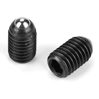 Immagine di Stantuffi a sfera M10 10Pcs Viti filettate esagono incassato molla con punta senza testa adatte per morsetti(M10*20)