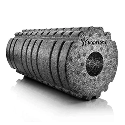 Immagine di BODYMATE Foam Roller Active Grado di durezza Medio Duro Lunghezza 30 cm Diametro 15 con e Book Gratuito Superficie Protuberanze Vari Colori Misure