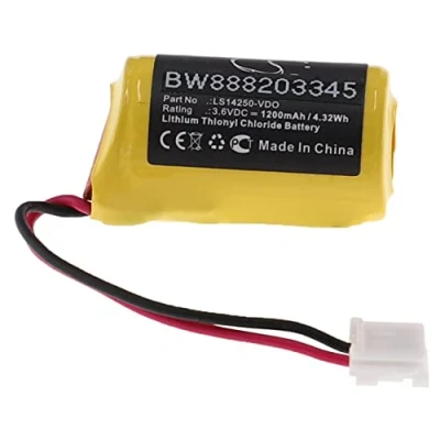 Immagine di vhbw batteria compatibile con Siemens VDO DTCO 1381 cronotachigrafo (1200mAh, 3,6V, Li SOCl2)
