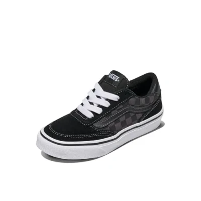 Immagine di Vans Brooklyn LS V, Scarpe da Ginnastica Bambini e Ragazzi, Checkerboard Black/Asphalt, 17 EU