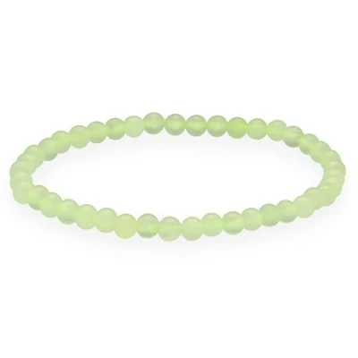 Immagine di Lebensquelle Plus Mini bracciale a sfera 4 mm con pietre preziose di alta, 19 cm, Gemma