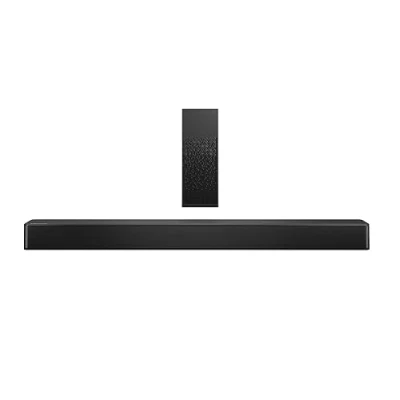 Immagine di Hisense HS2100 Soundbar 2.1, 240W, Subwoofer Sottile Esterno wireless, Supporta Dolby Digital e DTS Virtual:X, Bluetooth, HDMI, USB, Ingresso Audio Ottico