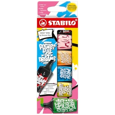 Immagine di Evidenziatore e Marker STABILO BOSS MINI by Snooze One Astucc...