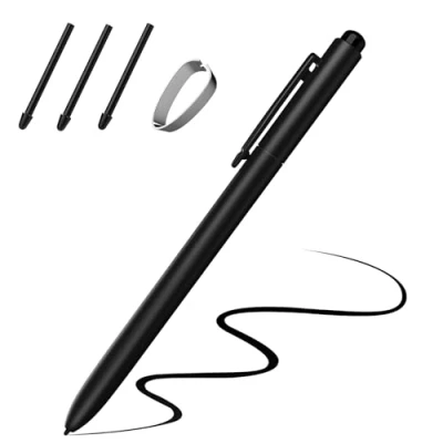 Immagine di TiMOVO EMR Penna Stilo Compatibile con Remarkable 2, Digitale per Gomma, Inclinazione, Sensibilità 4096, Rifiuto del Palmo Marker/Kindle Scribe/Dispositivi