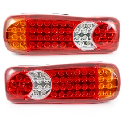 Immagine di 2 x LED Rear Tail stop indicatore Fog Reverse 24 V luci ribaltabile per camion Bus camper lampade