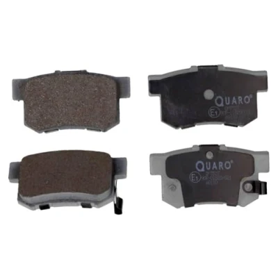 Immagine di QUARO QP7537 Kit pastiglie freno Assale posteriore con segnalatore acustico usura HONDA: CIVIC 6 Hatchback, Integra II Coupe, CR V 2, SUZUKI: SWIFT 3