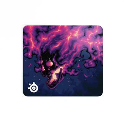 Immagine di SteelSeries QcK, Tappetino per mouse da gioco Edizione limitata in collaborazione con un artista Titik Noda Base gomma antiscivolo Tracciamento e stabilità ottimali Ottimizzato i giochi