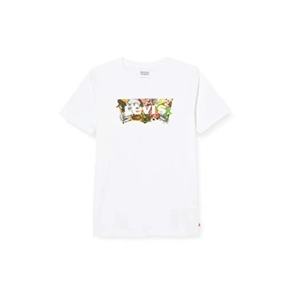 Immagine di Levi&#039;s Lvb SS Graphic Tee Bambini e Ragazzi, Bianco, 14 anni