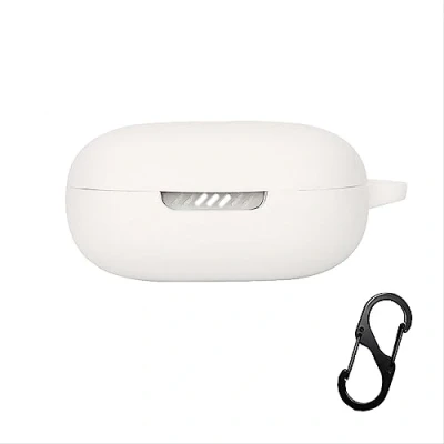 Immagine di GIOPUEY Cover per JBL LIVE FLEX, Cilicone Custodia, Ultrasottile Case Cover, Antiurto, Resistente ai Graffi Bianco