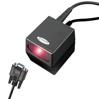 Immagine di Scanner Fisso, Cavo RS232, Automatico, per Codici a Barre, Scansione di Alloggiamento Solido, HDWR HD S90 RS232