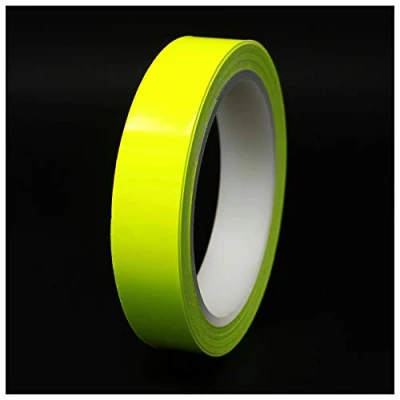Immagine di 10m Strisce adhesive decorative per auto moto barca e modellismo in vari colori autoadesive Lunghezza (10mm, Giallo neon)
