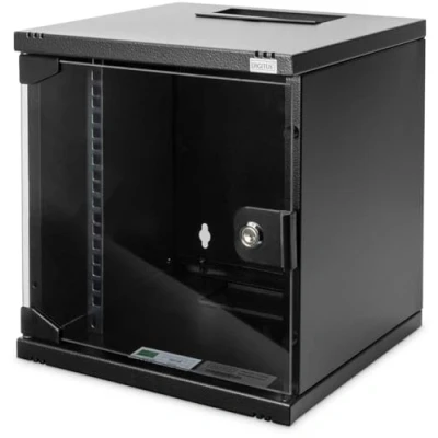 Immagine di Digitus DN 10 SET 1 B Armadio rack di rete da 6 U Nero (RAL 9005),