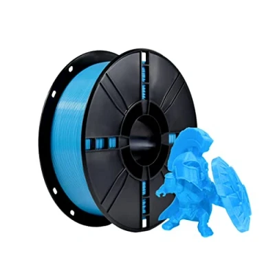 Immagine di iBOSS PLA Plus (PLA+) Filamento per Stampante 3D, 1.75 mm Plus, Precisione di Misurazione +/ 0.02 mm, Bobina da 1 kg (2,2 lbs) Blu Cielo