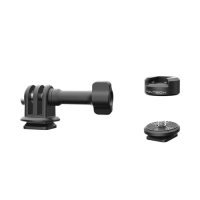 Immagine di PGYTECH Set di sgancio rapido per telecamera d&#039;azione CapLock compatibile con OSMO Action 4/3, GoPro Hero 12/11/10, telecamere e smartphone