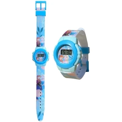Immagine di Orologio da polso digitale, Frozen, Disney, per bambini, in confezione sagomata