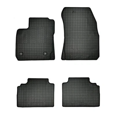 Immagine di AutoStyle CK RFO03 Set tappetino Gomma piena anteriore e posteriore 4 nero