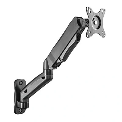 Immagine di RICOO Supporto monitor muro S4611 Girevole Inclinabile Schermo PC 17 32&quot; (43 81 cm) Staffa universale LED Curvo VESA 75 x 100