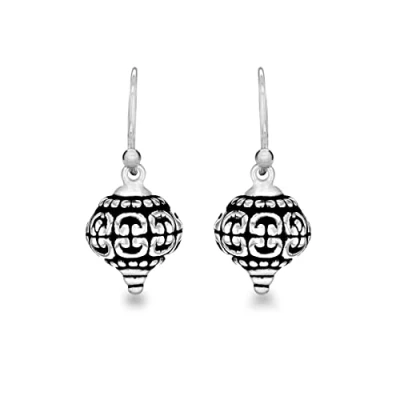 Immagine di Tuscany Silver Orecchini a pendolo e goccia Donna argento_ossidato Argento sterling 925 8.54.4409