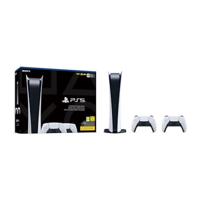 Immagine di Playstation 5 Digital Console + 2 Controller DualSense