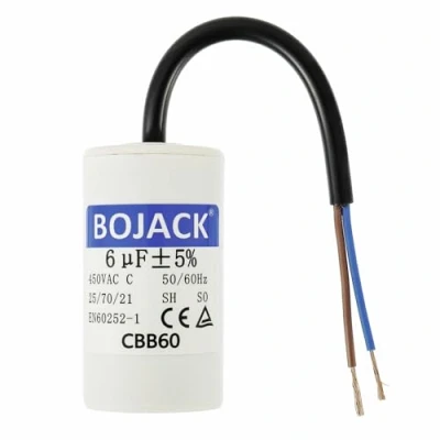 Immagine di BOJACK CBB60 6uf 450V 50/60Hz condensatore di Avviamento, SH Condensatori, Capacitor, soppressione con filo