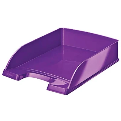 Immagine di LEITZ WOW Vaschetta portacorrispondenza Plus Viola metallizzato 52263062