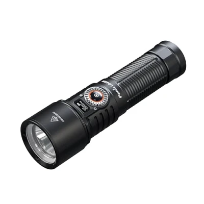 Immagine di FENIX LD45R Torcia elettrica ricaricabile per lavoro e esterni, 2800 lumen, 480 m, 65 ore massime, sistema avanzato di messa a fuoco elettronica con controllo della rotante, schermo