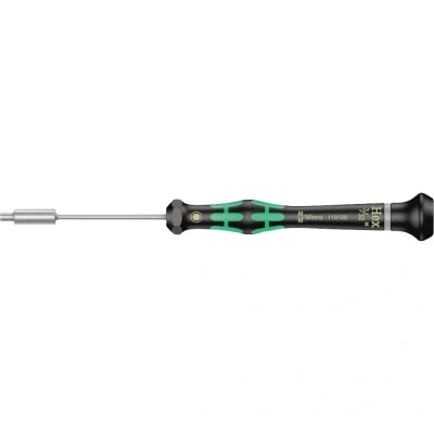 Immagine di Wera 2069 Elettronica e meccanica di precisione Cacciavite a esagono esterno Dimensione chiave (metrica): 2.4 mm della (pollici): 3/32