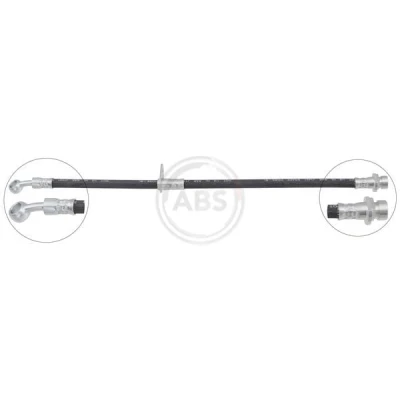 Immagine di A.B.S. SL 4248 Tubi Freno 395 OUT. M10x1 SUZUKI: Samurai SUV, SJ 413, SUV Cabrio