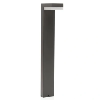 Immagine di lampada LED da esterni &#039;Dionys&#039; (Moderno) colore Grigio, in Acciaio Inox (1 luce, lampadina inclusa) di Lindby lampioncino, paletto luminoso, viale, lampione