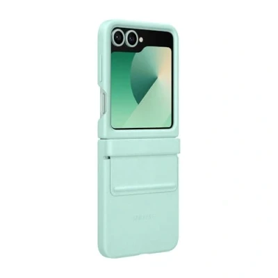 Immagine di Samsung Pelle Pu Back Cover Menta Galaxy Z Flip 6