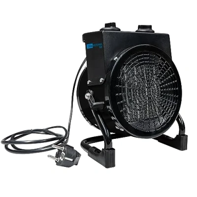 Immagine di Güde 85178 Termoventilatore in ceramica GH 2000 K (2000 W, 2 livelli di calore 1000/2000 45 m3 max. capacità riscaldamento ambiente, elemento riscaldante PTC, termostato continuo, protezione