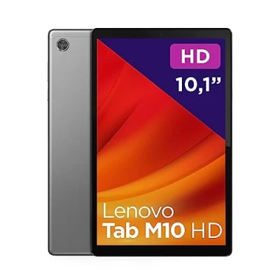 Immagine di Lenovo Tab M10 HD 2nd Gen, Display 10.1&quot; (Processore MediaTek Helio P22T, WI FI, RAM 4GB, Memoria 64GB, Android 10) Iron Grey con Alimentatore