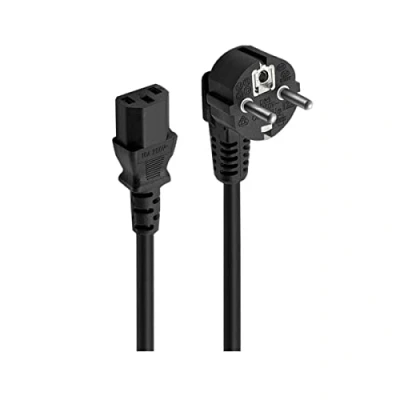 Immagine di Ewent Cavo di Alimentazione per PC, Monitor, Televisori, Videoproiettori, IEC320 C13 H05VV F 3 pin, 3.0 metri