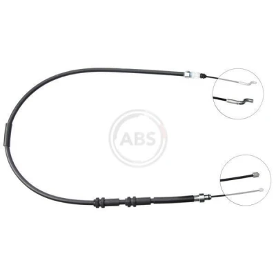Immagine di A.B.S. K13566 Cavo Freno 1270 a disco per guida Sx/Dx VOLKSWAGEN: Transporter 5 Bus, Multivan (7HM,