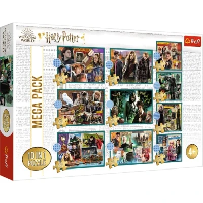 Immagine di Trefl 10 in 1, 10, 20 a 48 pezzi personaggi dei film di Harry Potter, Diversi livelli difficoltà, Divertimento, per bambini sopra i 4 anni puzzle, Colore, mondo, 90392