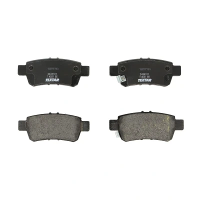 Immagine di TEXTAR 2434101 Kit pastiglie freno con segnalatore acustico usura