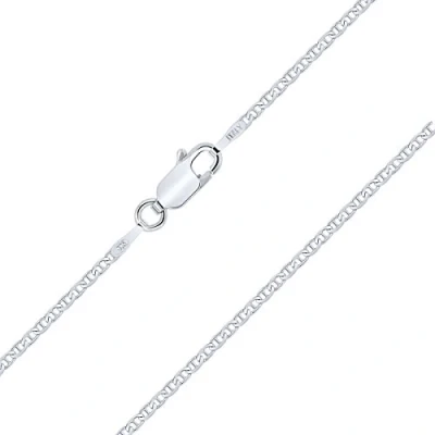 Immagine di Planetys Catenina Argento Sterling 925 Rodiato Modello Marinara Larghezza: 1.8 mm Lunghezza: 60 cm
