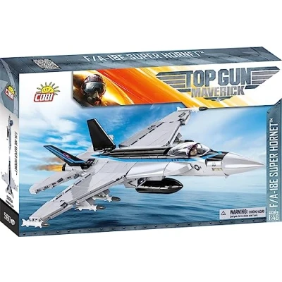 Immagine di COBI Boing Top Gun F/A 18E Super Hornet Blocchi di Costruzione, Colore Argento, Large, 5805