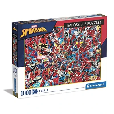 Immagine di Clementoni Impossible Puzzle Spider Man Puzzle, Medium, 1000 pezzi, Multicolor, 39657