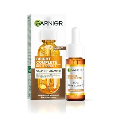 Immagine di GARNIER BRIGHTENING NIGHT Siero WITH 10% pura vitamina C 30 ML