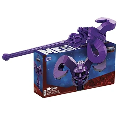 Immagine di MEGA Masters of the Universe Scettro Havoc Lungo 102,8 cm, playset con 741 blocchi da costruzione, Giocattolo per Bambini 10+ Anni, HFC45