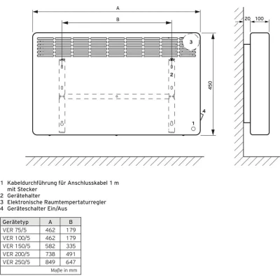 Immagine di Vaillant 10023958 Riscaldatore Bianco