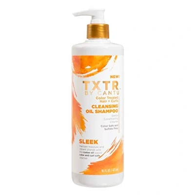 Immagine di Cantu txtr sleek cleansing oil champú 473 ml (cabellos teñidos+rizados)