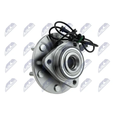 Immagine di NTY KLP NS 066 Kit cuscinetto ruota Assale anteriore Sx, Dx con anello sensore ABS, ABS integrato