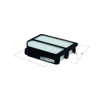 Immagine di MAHLE ORIGINAL LX 2612 filtro aria 53,6 178 228,0, 228,0 Cartuccia SUZUKI: Grand Vitara 2 SUV