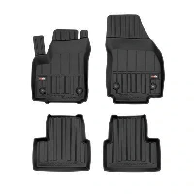 Immagine di FROGUM proLine 3D 3D426276 Set tappetino Gomma anteriore e posteriore 4 nero Su misura OPEL: Meriva B