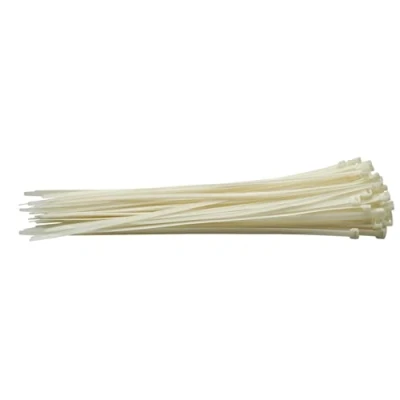 Immagine di Draper 70404 Fascette fermacavi in nylon, 7,6 x 400 mm, colore: Bianco (100 pezzi)