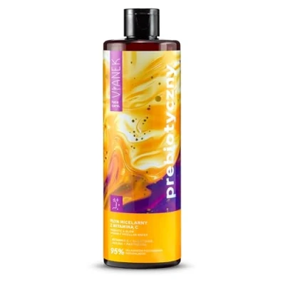 Immagine di VIANEK Acqua micellare con vitamina C 400 ml struccante per tutti i tipi di pelle contro le macchie pigmento pulizia delicata e formula vegana