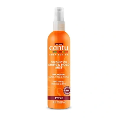 Immagine di Cantu, Burro di Karitè per Capelli Naturali, olio cocco spray Shine e Hold, 237 ml (etichetta in lingua italiana non garantita)